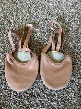 Pirouette Half Sole Ballet Shoes Tan